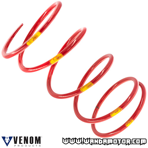Secondary spring Venom 100-150 red-yellow